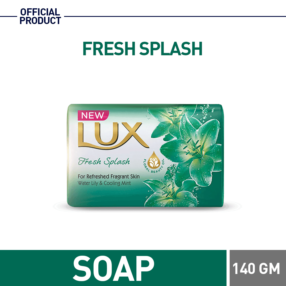 Lux Fresh Splash Soap 140gm Try Unilever