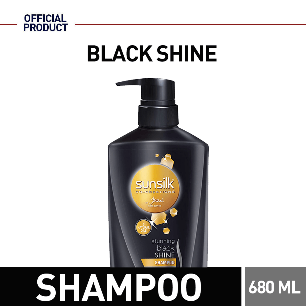 Sunsilk Blackshine Shampoo 680Ml - Try Unilever